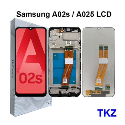 Màn hình điện thoại được tân trang lại Lcd cho màn hình LCD SAM Galaxy A02s A025 Lắp ráp màn hình cảm ứng